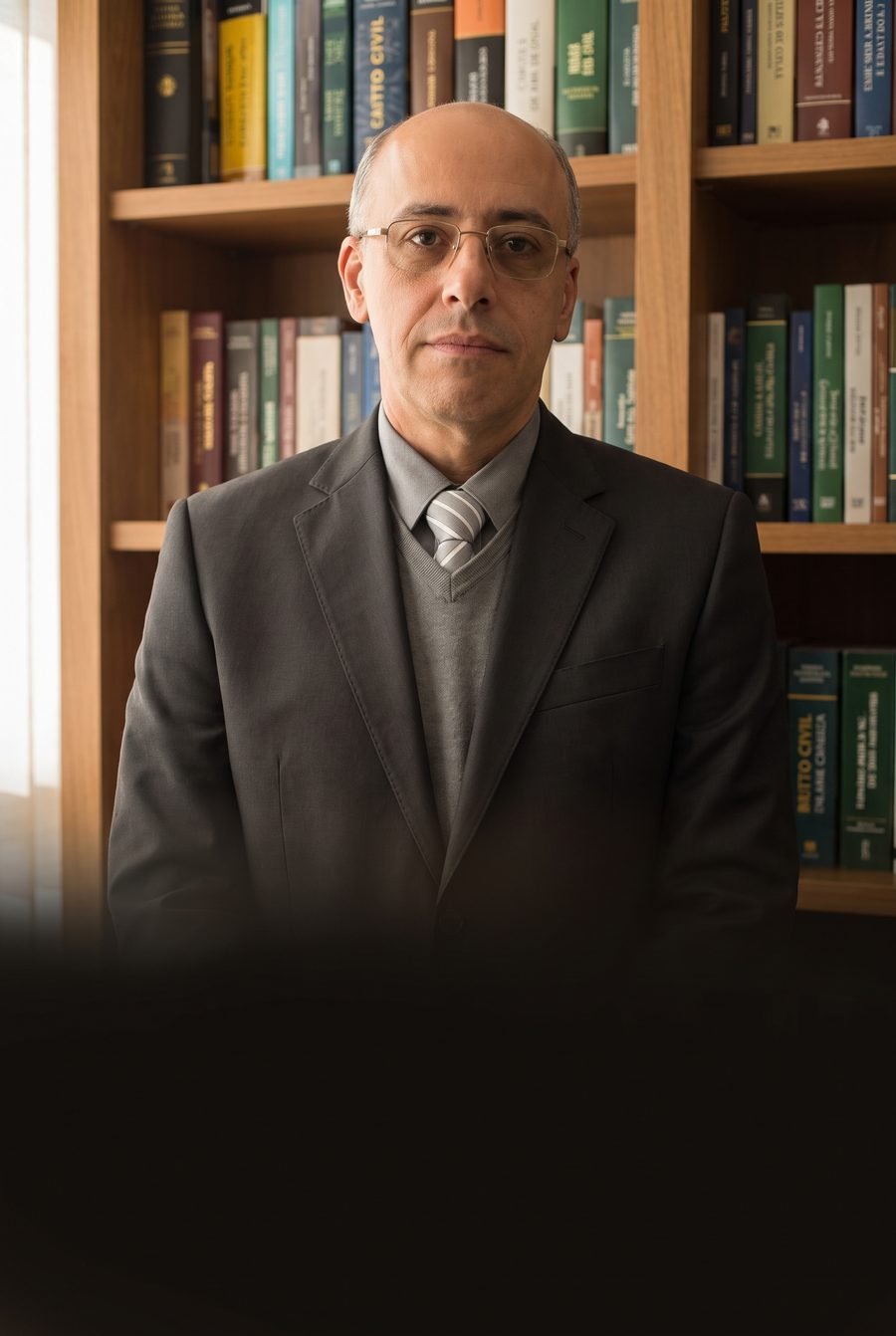 Dr. Gilberto Parada Cury, advogado trabalhista e previdenciário, no escritório na Liberdade, São Paulo