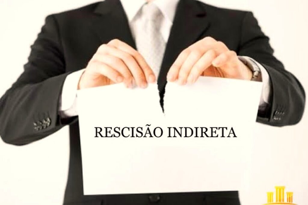 Contrato de trabalho rasgado, tema de rescisao indireta